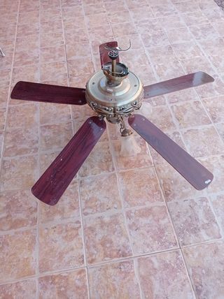Ventilador techo cristal