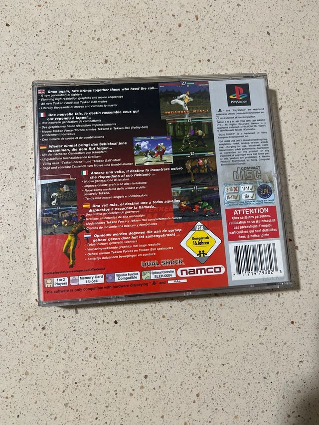 Tekken 3 - PlayStation PAL