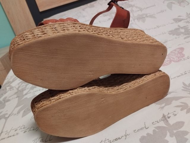 Plataformas Porronet Marrón - Talla 36