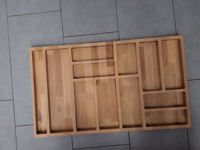 Portaposate da cassetto legno