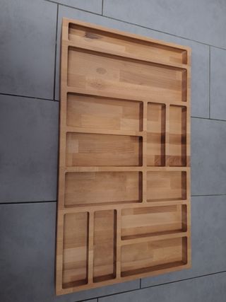 Portaposate da cassetto legno