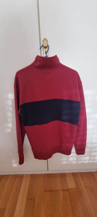 Sudadera Green Coast niño | Rojo-Blanco