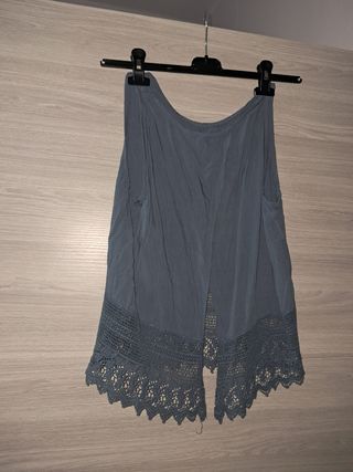 Top blu in pizzo