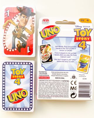 UNO Toy Story 4 Gioco carte Disney Famiglia Tavolo
