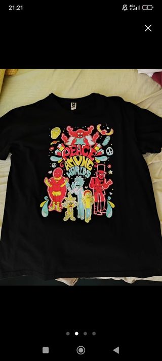 Camiseta Rick y Morty
