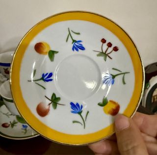 Set 5 Tazzine Porcellana Vintage