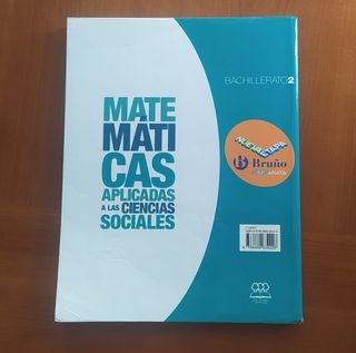 Libro Matemáticas aplicadas 2 Bachillerato 