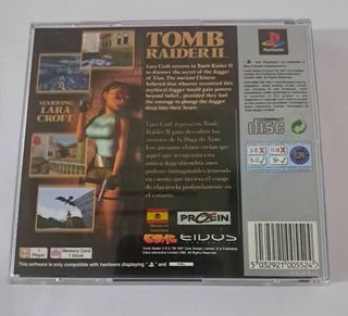 Tomb Raider II PS1 PAL España