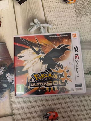 Pokémon UltraSol Nintendo 3DS (versión europea)