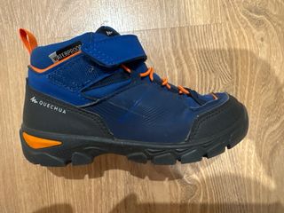 Botas Quechua Waterproof infantil, 4-5 años. 