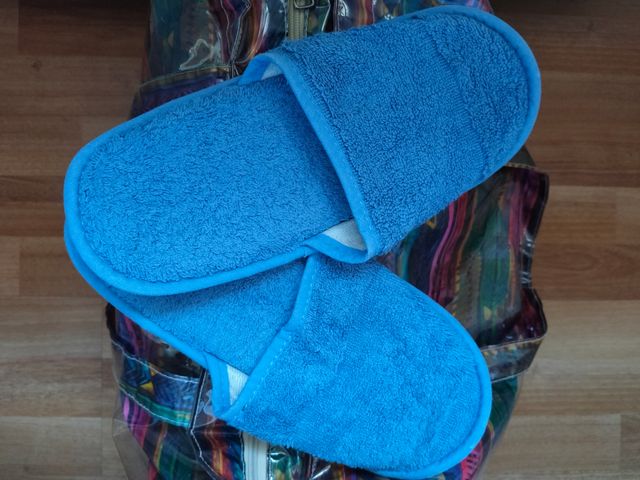 Zapatillas de baño - Gris y Azul - Talla 38 - 42