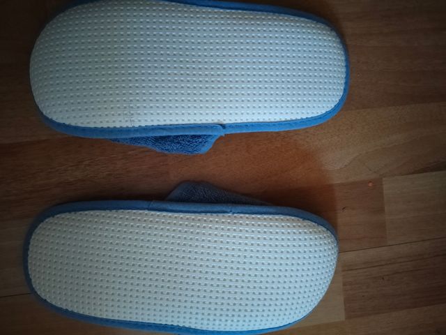 Zapatillas de baño - Gris y Azul - Talla 38 - 42