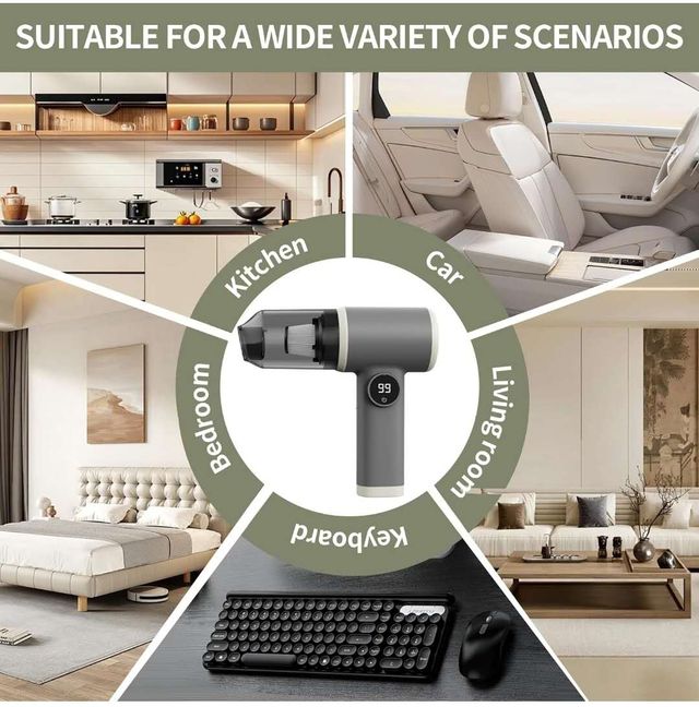 Mini Aspirador Portátil 16000Pa