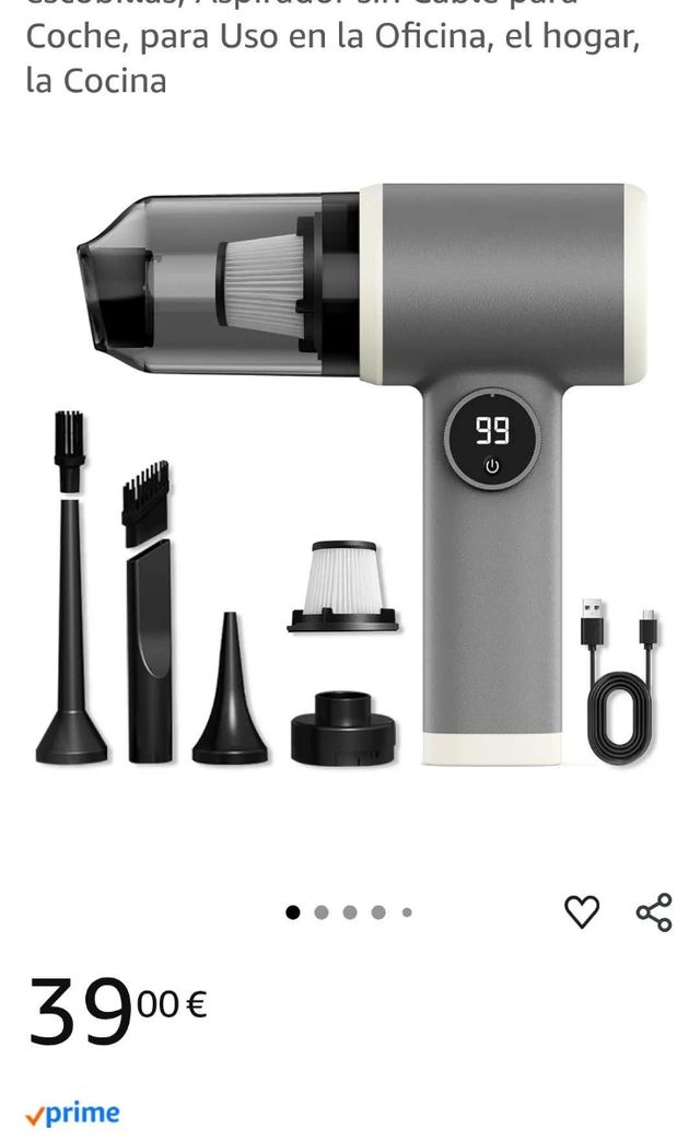 Mini Aspirador Portátil 16000Pa