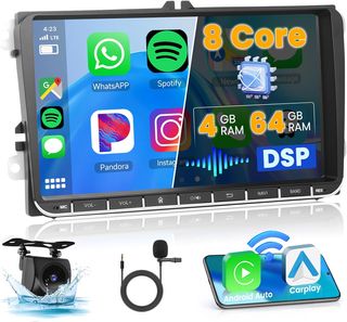 Radio Coche Android 8 Núcleos VW