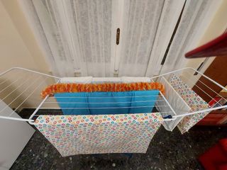 Halloween Sciarpa Arancio Giallo vaporosa,  art.