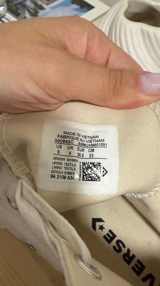 Converse plataforma blancas