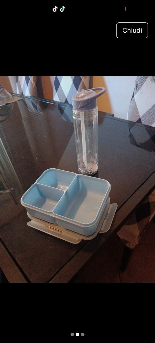 Set Borraccia & Portamerenda Stitch