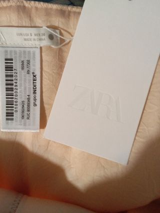 Top bustier Zara 