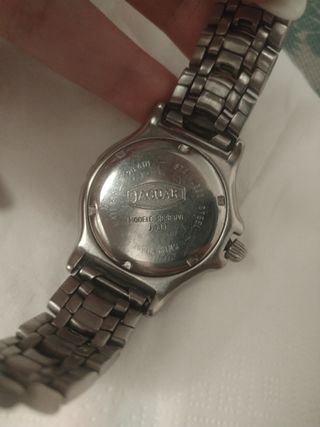 Reloj Jaguar plateado
