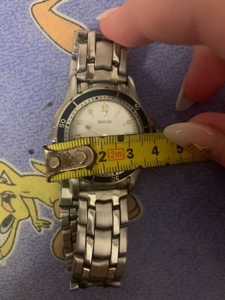 Reloj Jaguar plateado