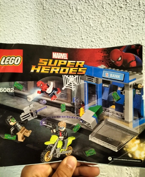 Lego Marvel Super Heroes 76082 Spider-Man Manual