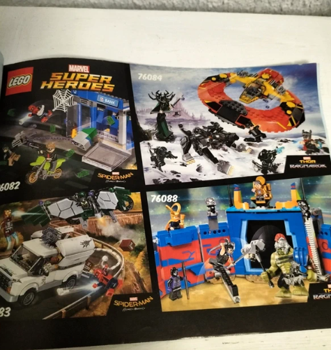Lego Marvel Super Heroes 76082 Spider-Man Manual