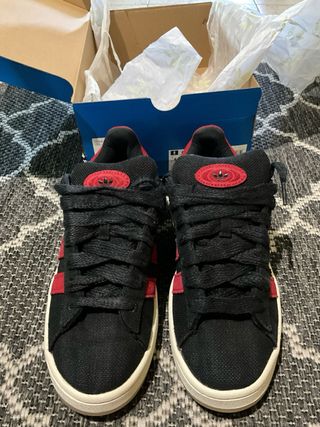 Adidas Campus 00 TKO - Negras/Rojas