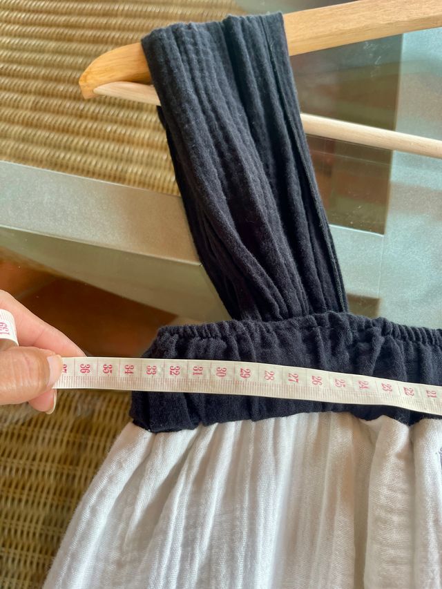 Vestido Blanco&Negro Bonjour by Pompoko