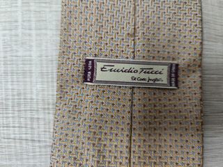 Corbata Emidio Tucci de seda beige