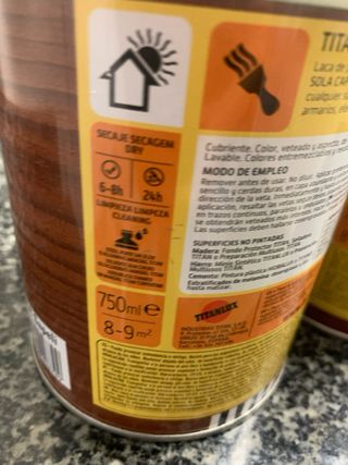 Titanlak Efecto Madera (2 x 750ml)