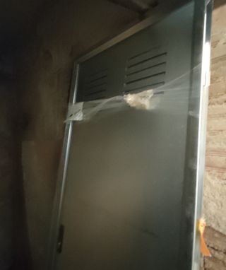 Puerta trastero galvanizada NUEVA