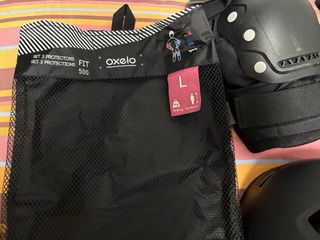 Patines Oxelo + protecciones