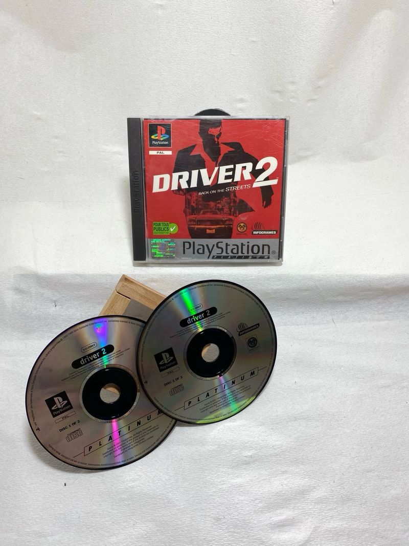 Driver 2 PlayStation Ps1 edicion platinum 
