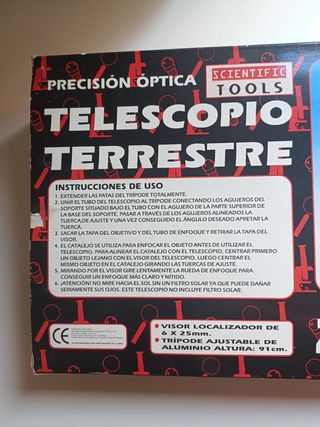 Telescopio terrestre Zoom 35x-50x