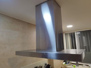 Campana extractora teka acero