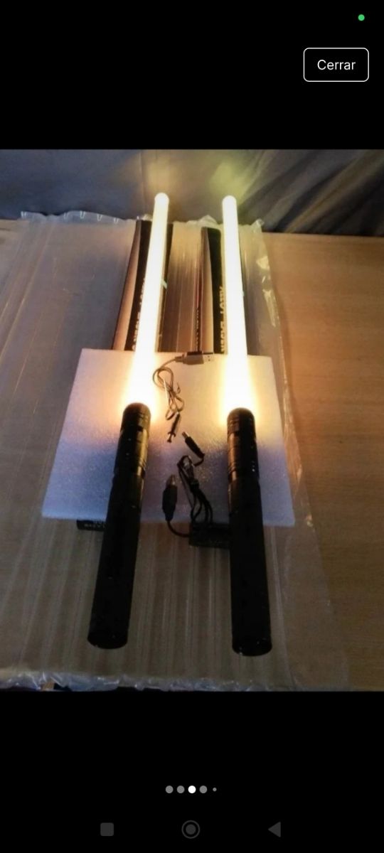 2 Espadas Láser Jedi Star Wars