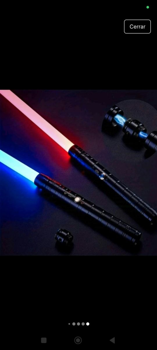 2 Espadas Láser Jedi Star Wars