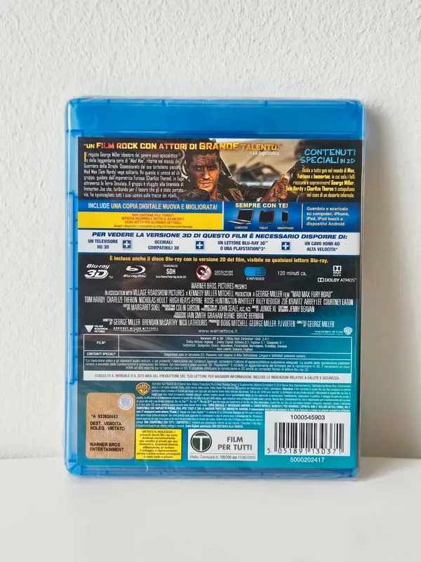 Mad Max Fury Road - Blu-ray 3D