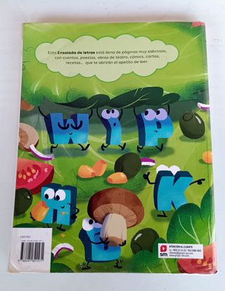 Ensalada de letras.Lecturas 2⁰ Primaria