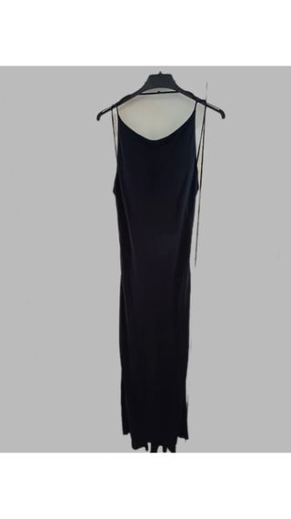 Vestido negro tirantes fiesta