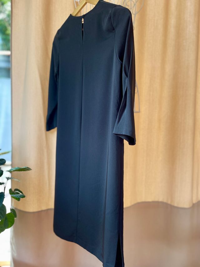 Vestido negro Zara XS