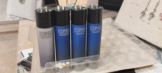 2 Encendedores Clipper reutilizables