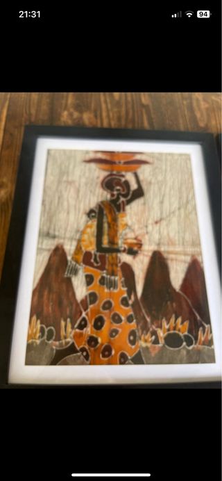 2 Stampe africane su tessuto