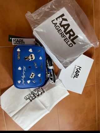 Bolso Karl Lagerfeld azul