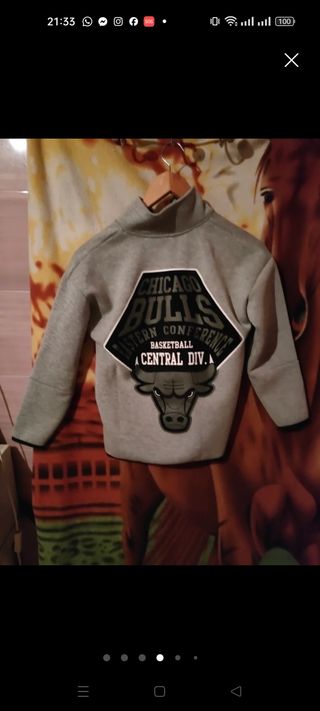 Chándal NBA niño talla 8-9