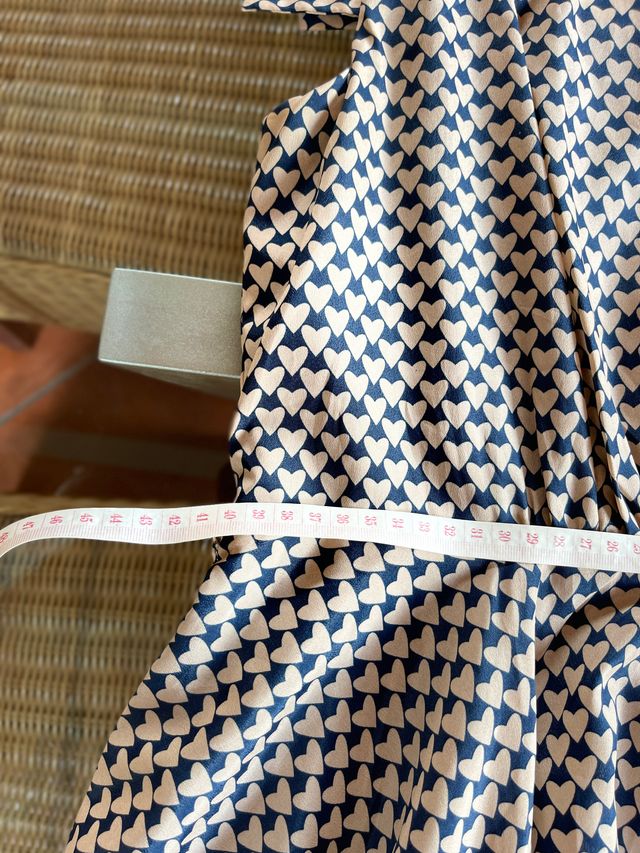 Vestido Tenki S - Beige y Azul