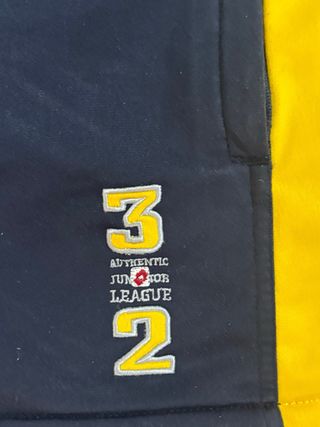 Chaqueta deportiva Lotto M azul-amarilla