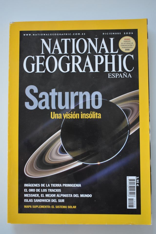 REVISTA NATIONAL GEOGRAPHIC ESPAÑA SATURNO