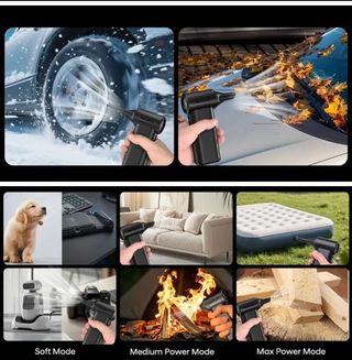 Mini ventilador turbina - Portátil